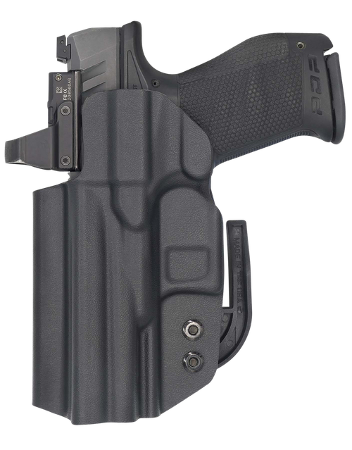 C&G Holsters 1214100 Covert  IWB Black Kydex Belt Clip Fits Walther PDP 4" Right Hand