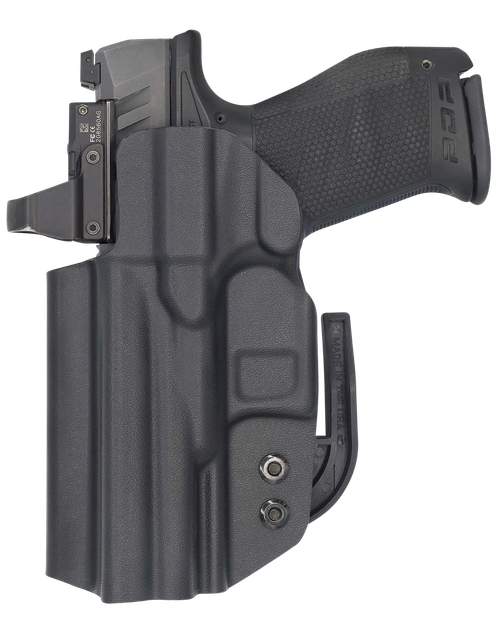 C&G Holsters 1214100 Covert  IWB Black Kydex Belt Clip Fits Walther PDP 4" Right Hand