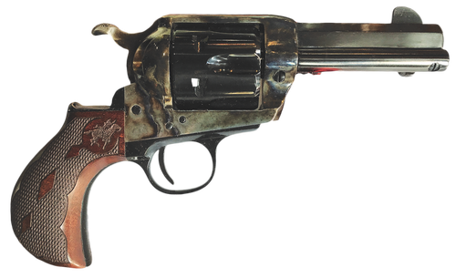 Cimarron PP340MALO2 El Malo 2 357 Mag 38 Special 6 Shot 3.50" Color Case Hardened Octagon Barrel, Color Case Hardened Frame, Smooth Walnut Grip, Exposed Hammer