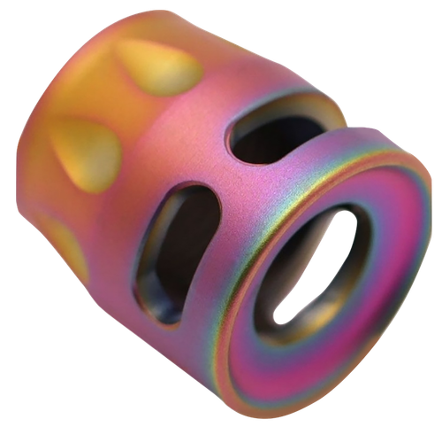 True Precision Inc TPSMICROS Micro Compensator S-Type Spectrum 416R Stainless Steel 1/2"x28 Threads 9mm/380 ACP