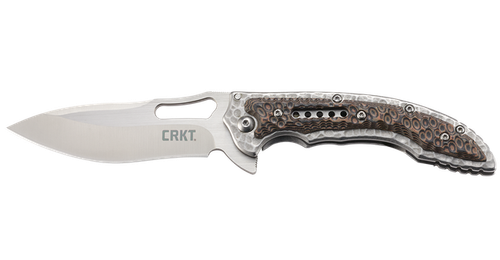 CRKT 5460C    FOSSIL COMPACT    3.41         BROWN