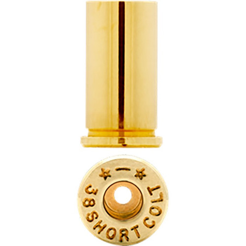 38 SHORT COLT BRASS 100/BAG