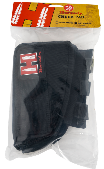 Hornady 99113 Gun Cheek Piece  Black Cordura 5rd Rifle Left Hand