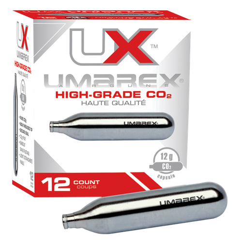 Umarex 2252533 CO2 Cartridge Cylinders 12gram 12/Box