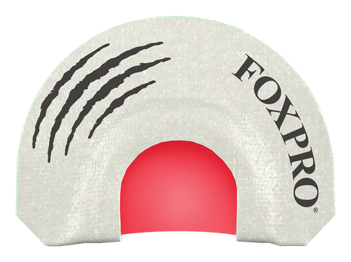 Foxpro SMOKINGGUN Smoking Gun Howler  Diaphragm Call Double Reed Attracts Coyotes White