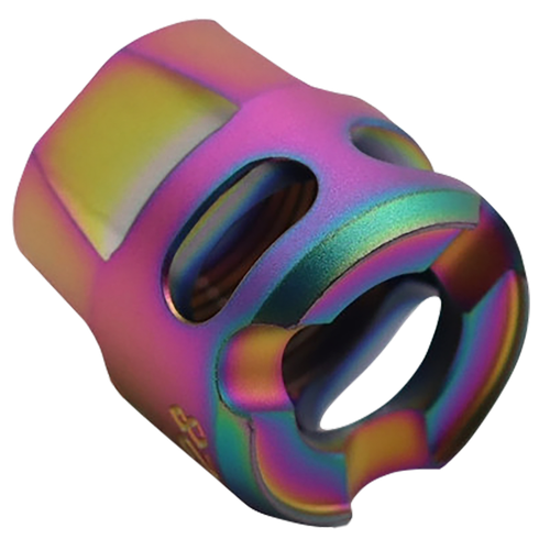True Precision Inc TPYMICROS Micro Compensator Y-Type Spectrum 416R Stainless Steel 1/2"x28 Threads 9mm/380 ACP