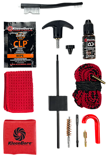 KleenBore KDS9 Dual Kleen Rod & Pull Through Rope Cleaner .38/ .357/ 9mm Handgun