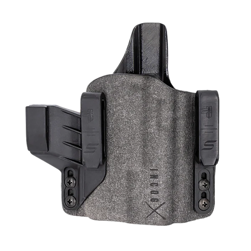 Safariland INCOG0244A0CX261 Incog X  IWB Gray Cordura Fits Springfield Hellcat Pro, Belt Clip Mount, Right Hand