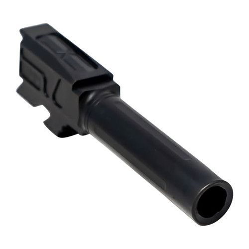 MATCH 9MM NON-THREAD STRAIGHT BBL FOR GLOCK 43/43X BLACK
