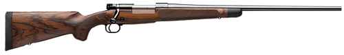 Winchester Repeating Arms 535239289 Model 70 Super Grade 6.5 Creedmoor Caliber with 4+1 Capacity, 22" Barrel, High Polished Blued Metal Finish & AAA French Walnut Stock Right Hand (Full Size)