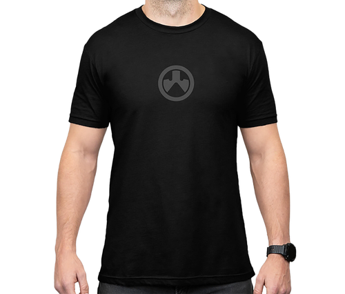 Magpul MAG1115-001-2XL Icon Logo  Black Cotton/Polyester Short Sleeve 2XL