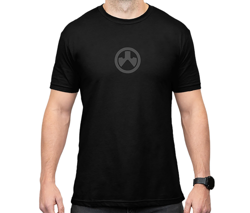 Magpul MAG1115-001-2XL Icon Logo  Black Cotton/Polyester Short Sleeve 2XL