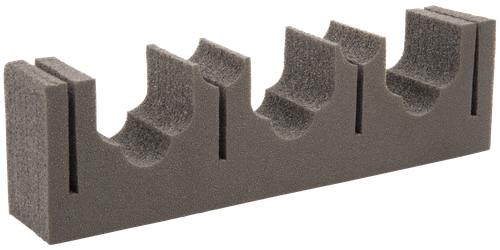 Allen 5658 Firearm & Fishing Rod Magnetic Holder Black Metal/Foam Holds 3 Rifle/Shotgun