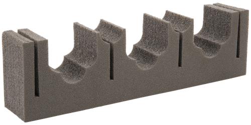 Allen 5658 Firearm & Fishing Rod Magnetic Holder Black Metal/Foam Holds 3 Rifle/Shotgun