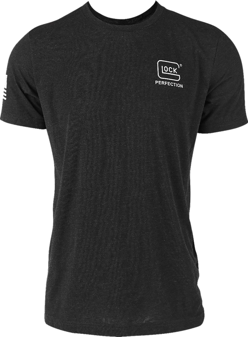 Glock AP96308 2nd Amendment Tee  Black Cotton/Polyester Short Sleeve Large