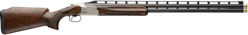 Browning 0183244003 Citori 825 Trap 12 Gauge Break Open 2.75" 2rd 30" Polished Blued Over/Under Vent Rib Barrel, Silver Nitride Stainless Steel Receiver, Monte Carlo Comb Gloss Black Walnut Stock