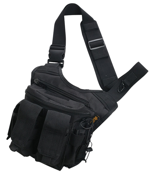 US PeaceKeeper P20307 Rapid Deployment Pack  Shoulder Sling 600D Polyester Black