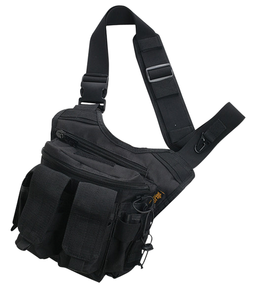 US PeaceKeeper P20307 Rapid Deployment Pack  Shoulder Sling 600D Polyester Black