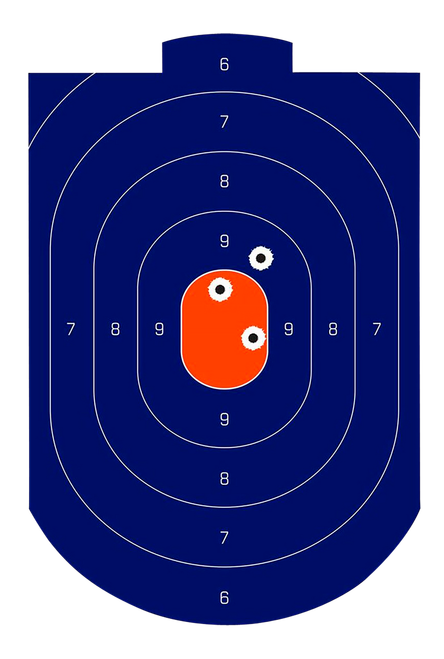 Birchwood Casey 35714 Dirty Bird Silhouette Target Silhouette Tagboard Target 12" x 18" 100 Per Pkg