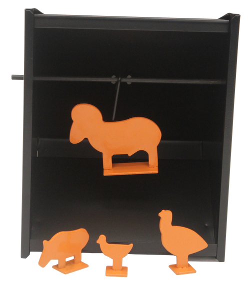 Beeman 2085 Pellet Trap  Steel Orange Target Airgun Metal Silhouette/Paper Targets