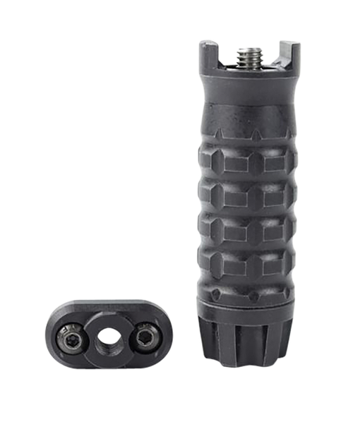 Samson 040510301 Medium Grenade Vertical Grip  Black Anodized M-LOK