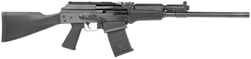 JTS Shotgun M12AK M12AK  12 Gauge Semi-Auto 3" 5- 2.75" Shells, 18.70" Black Steel Barrel, Black Receiver, Black Fixed Synthetic Stock, Black Polymer Grip