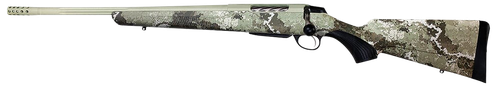 Tikka JRTXVA470 T3x Lite 7mm Rem Mag 3+1 24.30" Fluted/Threaded, Desert Verde Cerakote Barrel/Rec, Veil Alpine Synthetic Stock, Interchangeable Grip, Muzzle Brake Left Hand