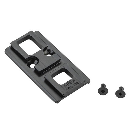 ACRO & MPS OPTIC MOUNT FOR GLOCK MOS PISTOLS BLACK
