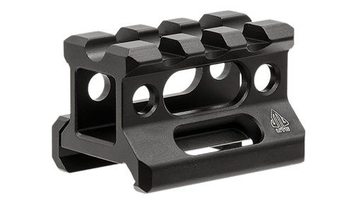 Leapers MTRSX8S Picatinny Riser  Matte Black Anodized Aluminum Picatinny Mount