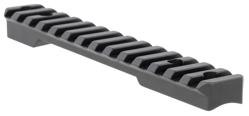 Talley PSM258763 Fierce Picatinny Rail  Black Anodized Short Action 20 MOA