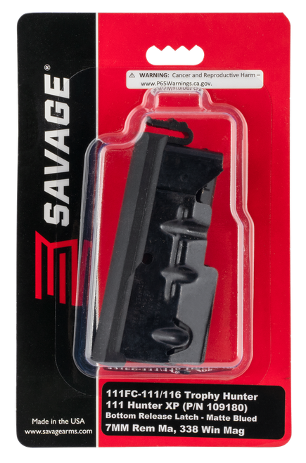 Savage Arms 55253 Axis  Blued Detachable 3rd 7mm Rem Mag 338 Win Mag Savage Axis/Apex/10/110/11/16