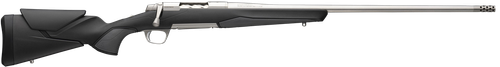 Browning 036008227 X-Bolt 2 Hunter Full Size 7mm Rem Mag 3+1 26" Stainless Steel Threaded Barrel, Drilled & Tapped Stainless Steel Receiver, Adj Vari-Tech Black Composite Stock w/Adjustable Comb & LOP