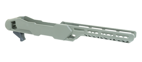 Timber Creek Outdoors ERC1022OD Enforcer Rifle Chassis OD Green Aluminum Fits Ruger 10/22 Compatible w/ MSR Buffer Tubes