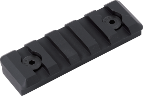 Timber Creek Outdoors M5SPRBL M-LOK 5 Slot Picatinny Rail  Black Anodized