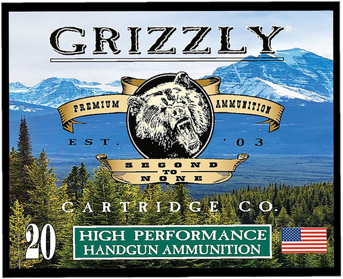 Grizzly Ammo GC38SP9   38Special 148gr Full Metal Jacket Flat Point 20 Per Box/10 Case