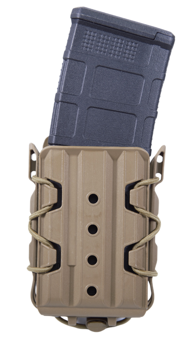 High Speed Gear 16TA01CB TACO V2 Coyote Brown Polymer, 2" Belt Clip/MOLLE U-Mount, Compatible w/ Rifle Mags