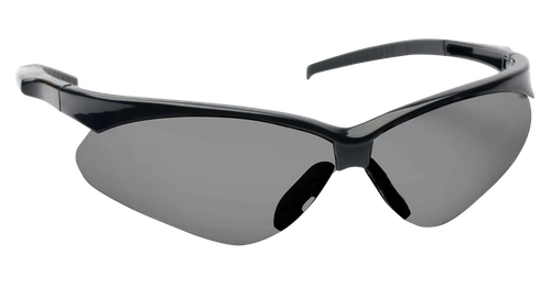 Walker's GWPSGLSMK Sport Glasses Crosshair Adult Smoke Gray Lens Polycarbonate Black Frame