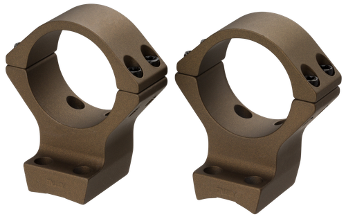 Browning 12535 X-Bolt Scope Mount System X-Lock Burnt Bronze Cerakote Aluminum 30mm Tube, Medium Rings
