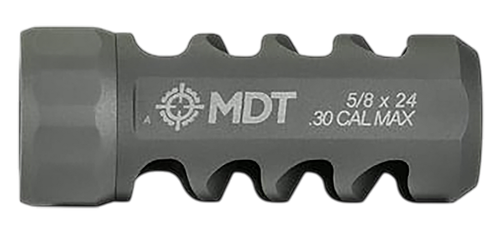 Mdt Sporting Goods Inc 109154RTI Hunt Brake  Black Titanium 5/8"x24 Threads 30Cal