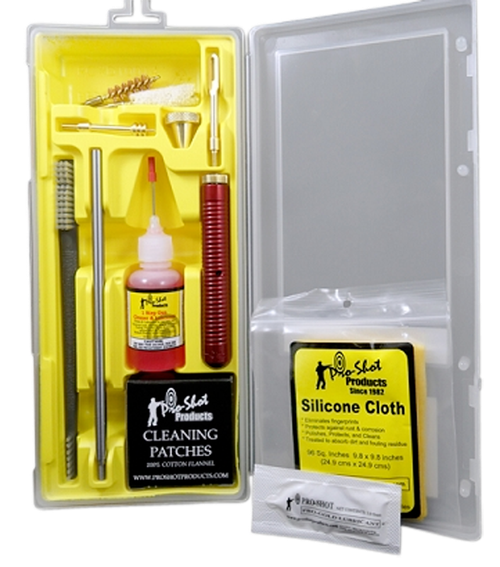 Pro-Shot P4010KIT Classic Box Kit .40/ 10mm Pistol/Yellow Plastic Case