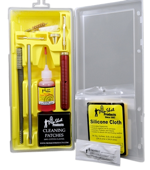 Pro-Shot P4010KIT Classic Box Kit .40/ 10mm Pistol/Yellow Plastic Case