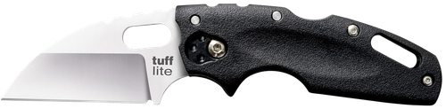 Cold Steel 20LT Tuff Lite  2.50" Folding Plain Sheepsfoot Japanese AUS-8A SS Blade/Black Griv-Ex Handle