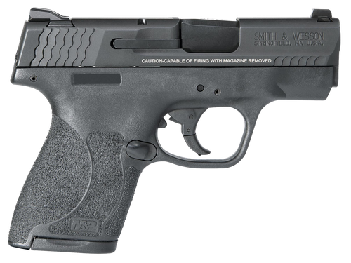 Smith & Wesson 11808 M&P Shield M2.0 9mm Luger 3.10" Barrel 7+1 Or 8+1,  Black Polymer Frame, Armornite Stainless Steel Slide, Textured Polymer Grip, No Manual Safety