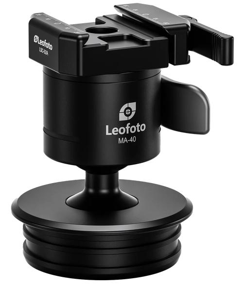 Leofoto Usa MAB-75X MAB-75X Ball Head Black Aluminum