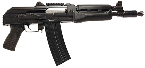 Zastava Arms Usa ZP85556PA ZPAP 85 5.56x45mm NATO 30+1 10" Black, Polymer Grip, Dark Wood Handgaurd, Stock Adapter, Muzzle Brake