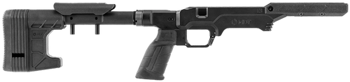 Mdt Sporting Goods Inc 114636BLK The Worker LSS Gen3 Black Fits Remington 700 Short Action