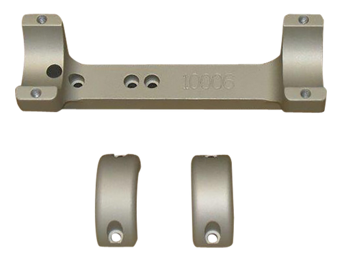DNZ 10005 Game Reaper Scope Mount/Ring Combo Silver 1" Tube Fits TCA Impact/Triumph/Pro Hunter FX/Pro Hunter/Omega/Encore Rifle, Medium Rings
