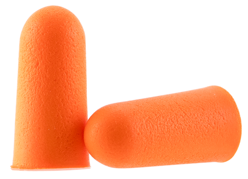 Walker's GWPFP25BAG Foam Ear Plugs  Foam 32 dB In The Ear Orange Adult 25 Pair