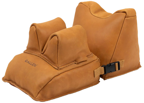 Allen 15125 Shooting Rest Combo Filled Front & Rear Light Brown Leather