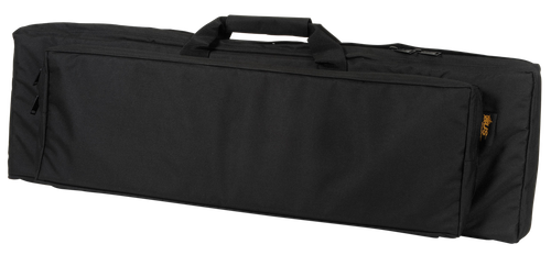 US PeaceKeeper P30042 RAT Case Water Resistant Black 600D Polyester w/ Padding Adjustable Straps Air Vents & Front Pocket w/ Triple Mag Pouch